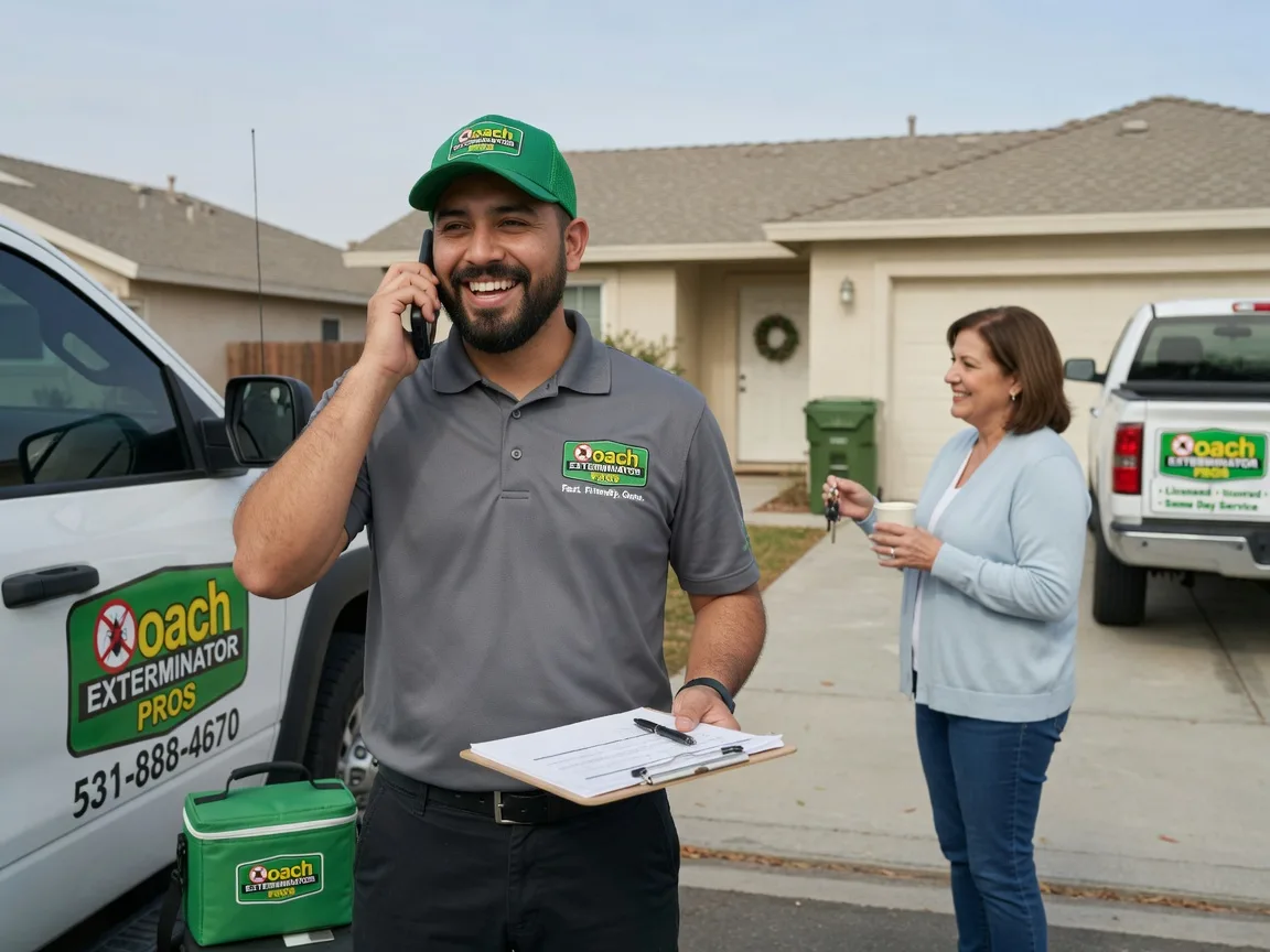 Pest Control Roach Exterminator Bellbrook, OH FAQs